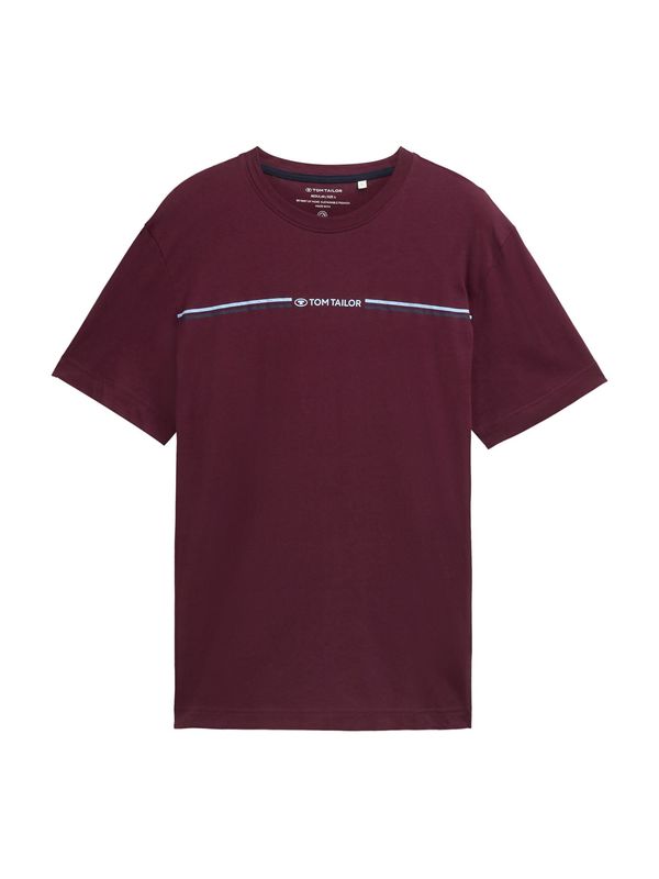 TOM TAILOR TOM TAILOR Majica  zelena / bordo