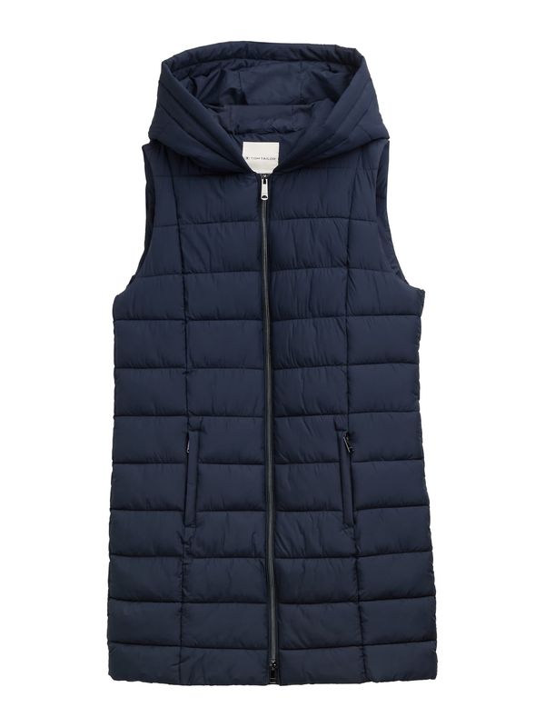 TOM TAILOR TOM TAILOR Prsluk  tamno plava