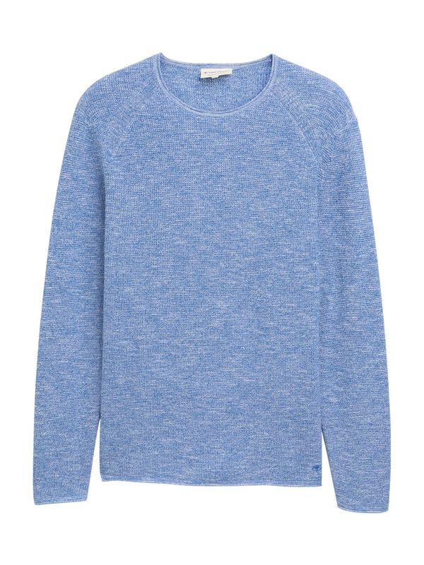 TOM TAILOR TOM TAILOR Pulover  plava melange