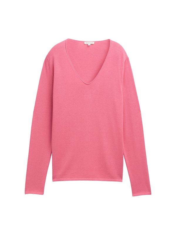 TOM TAILOR TOM TAILOR Pulover  rosé