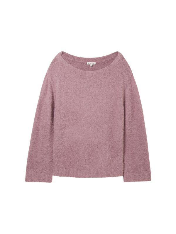 TOM TAILOR TOM TAILOR Pulover  sivkasto ljubičasta (mauve)