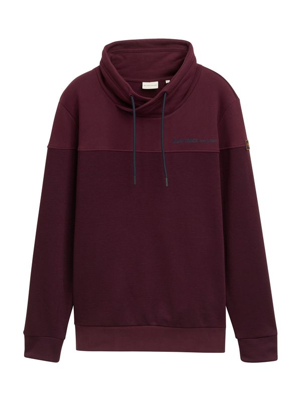 TOM TAILOR TOM TAILOR Sweater majica  ciklama / burgund