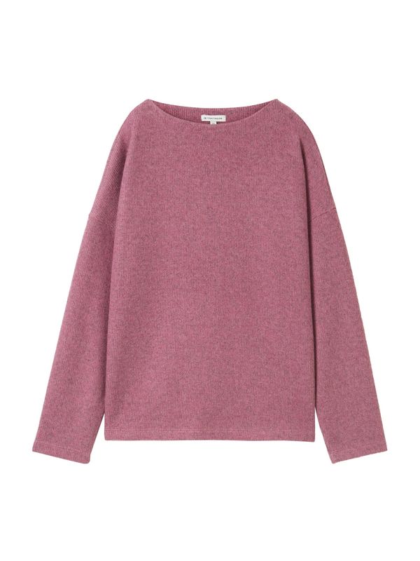 TOM TAILOR TOM TAILOR Sweater majica  prljavo roza