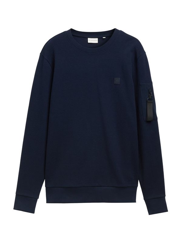 TOM TAILOR TOM TAILOR Sweater majica  tamno plava