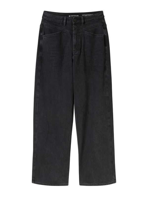TOM TAILOR TOM TAILOR Traperice  crni traper