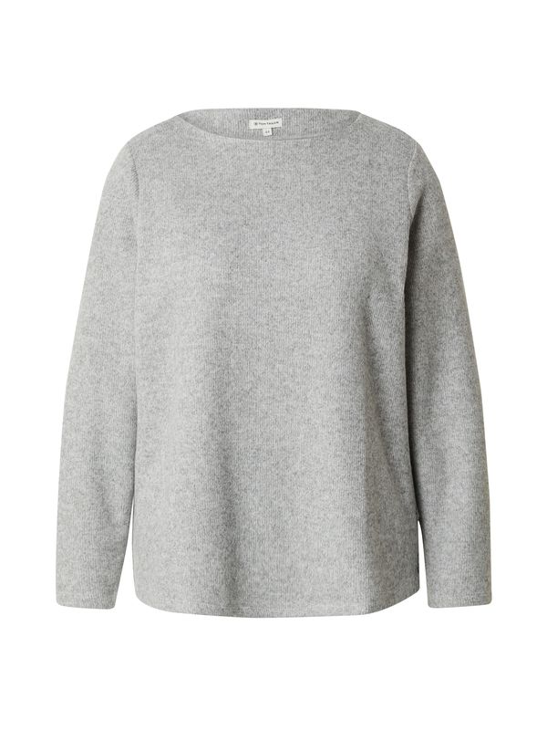 Tom Tailor Women + Tom Tailor Women + Sweater majica  siva
