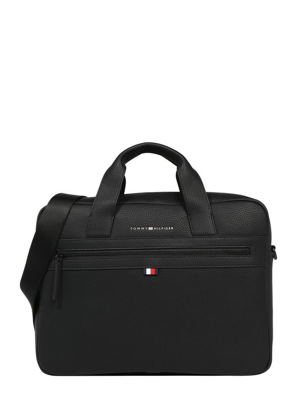 TOMMY HILFIGER TOMMY HILFIGER Aktovka torba 'Essential'  tamno plava / crvena / crna / bijela