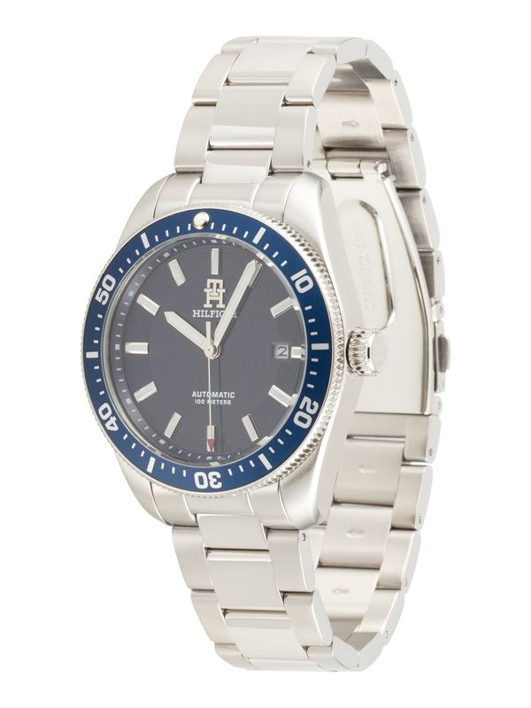 TOMMY HILFIGER TOMMY HILFIGER Analogni sat  morsko plava / tamno plava / srebro