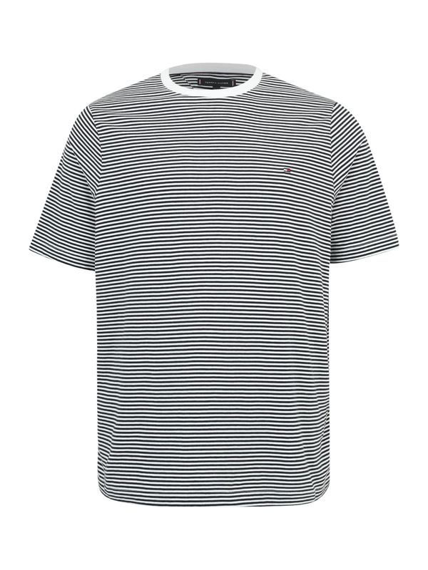 Tommy Hilfiger Big & Tall Tommy Hilfiger Big & Tall Majica 'ESSENTIAL'  mornarsko plava / bijela