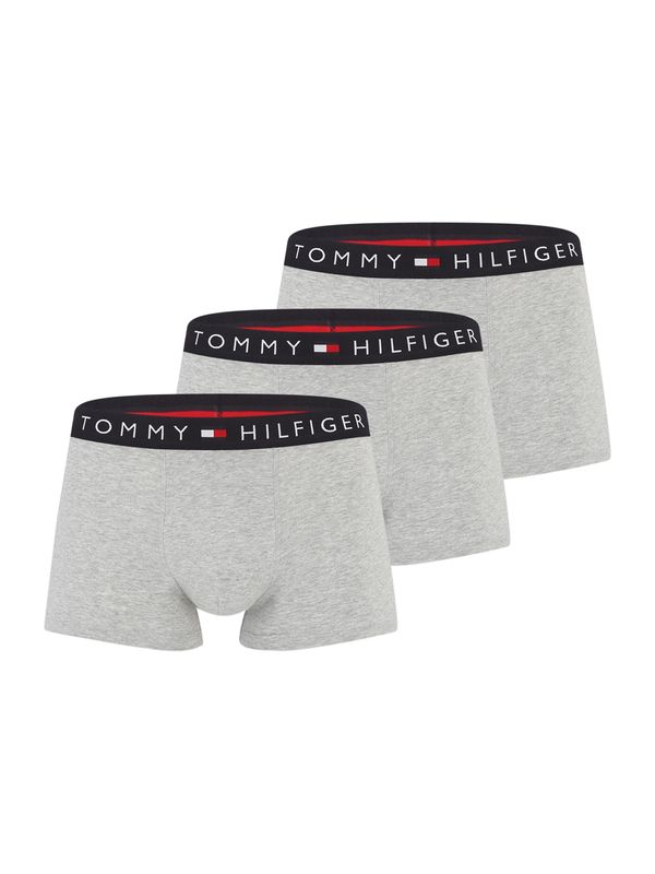 TOMMY HILFIGER TOMMY HILFIGER Bokserice  siva melange / crna / bijela