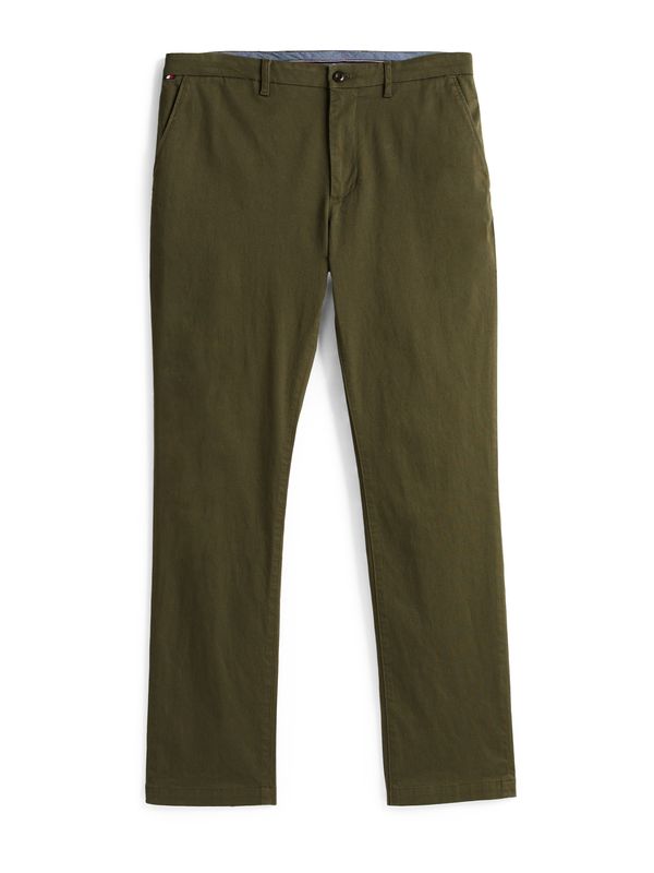 TOMMY HILFIGER TOMMY HILFIGER Chino hlače 'Denton'  maslinasta