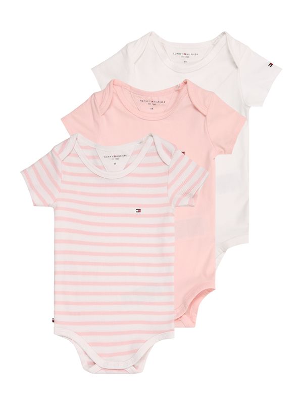TOMMY HILFIGER TOMMY HILFIGER Dječji bodi  roza / rosé / bijela