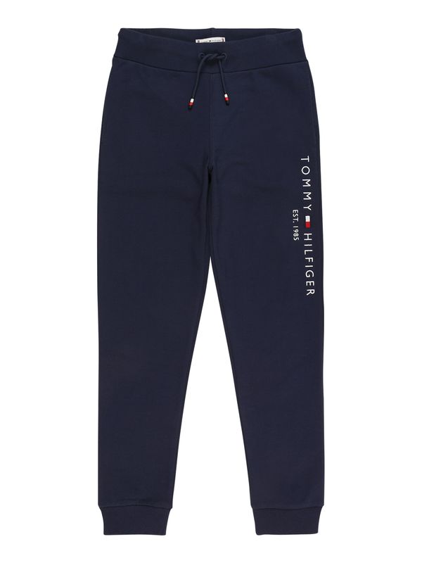 TOMMY HILFIGER TOMMY HILFIGER Hlače  mornarsko plava / crvena / bijela