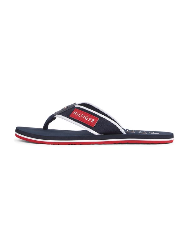 TOMMY HILFIGER TOMMY HILFIGER Japanke  morsko plava / crvena / bijela