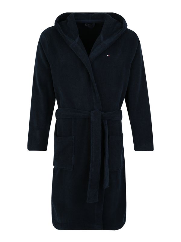 TOMMY HILFIGER TOMMY HILFIGER Kratki kupaći ogrtač  mornarsko plava / vatreno crvena / bijela