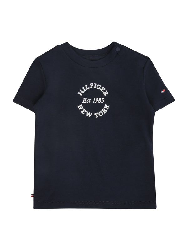 TOMMY HILFIGER TOMMY HILFIGER Majica 'BOYS GRAPHIC TEE SS'  mornarsko plava