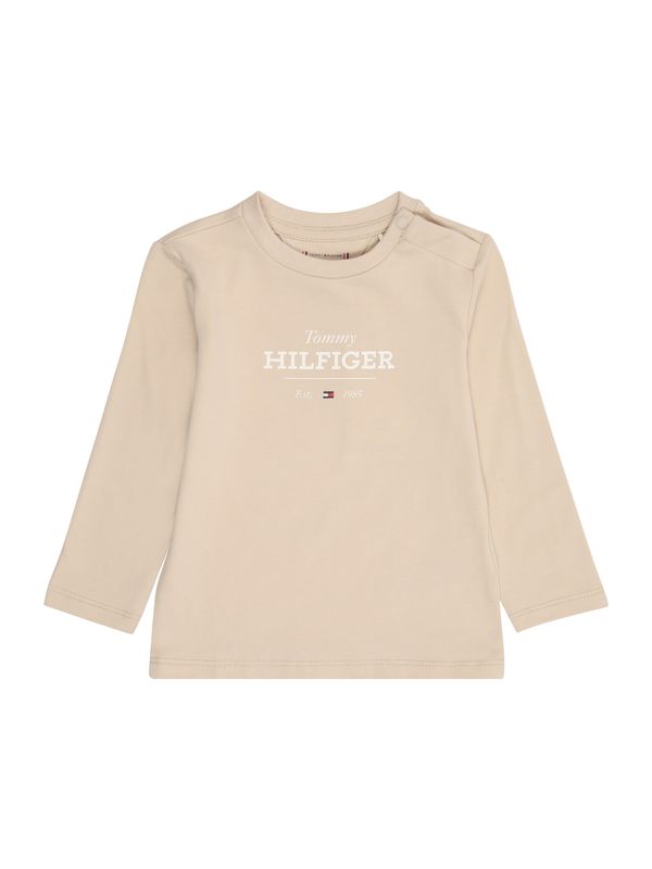 TOMMY HILFIGER TOMMY HILFIGER Majica 'MONOTYPE 1985'  bež