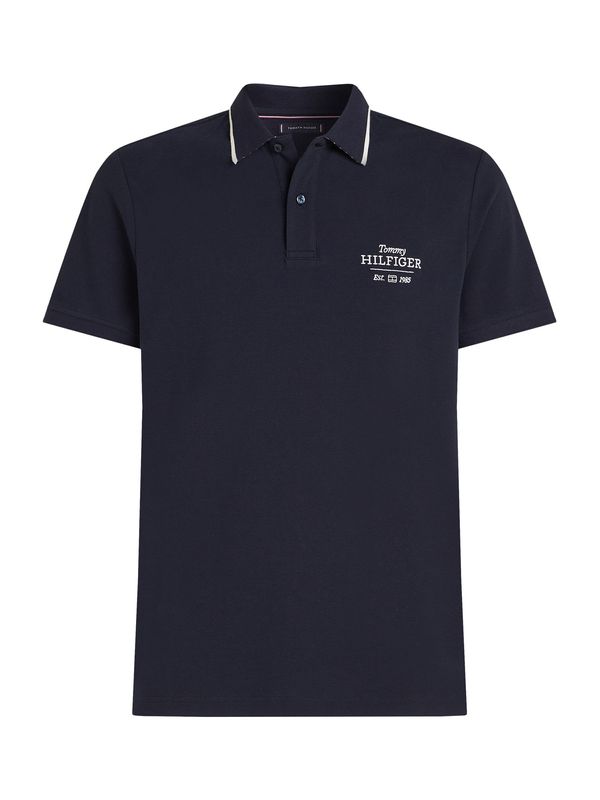TOMMY HILFIGER TOMMY HILFIGER Majica  mornarsko plava / bijela