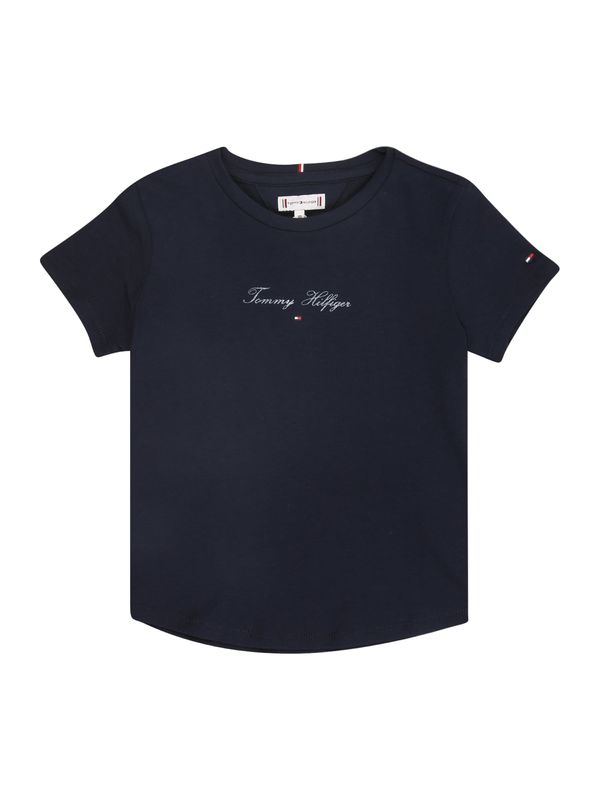 TOMMY HILFIGER TOMMY HILFIGER Majica  mornarsko plava / bijela