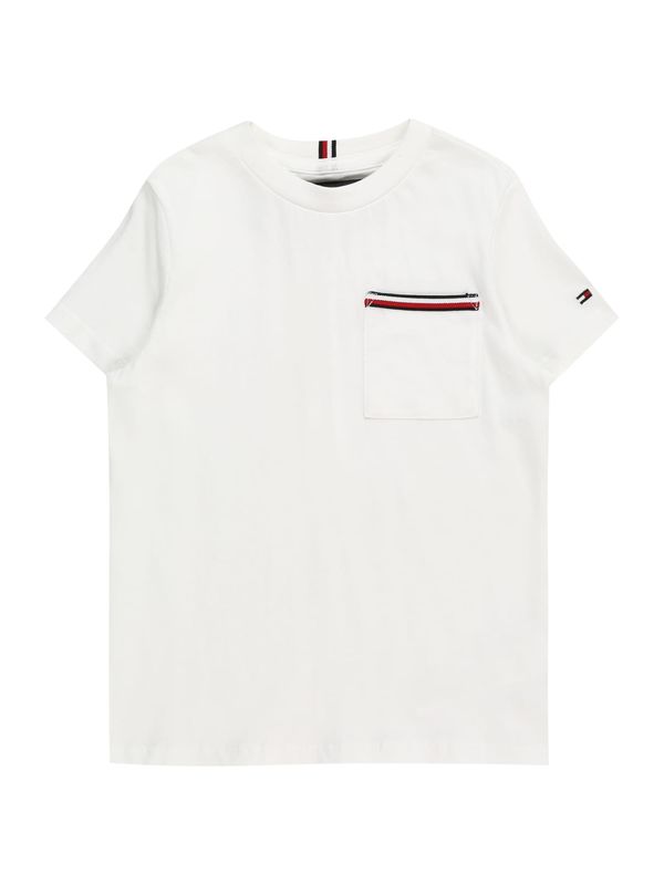 TOMMY HILFIGER TOMMY HILFIGER Majica  mornarsko plava / crvena / bijela