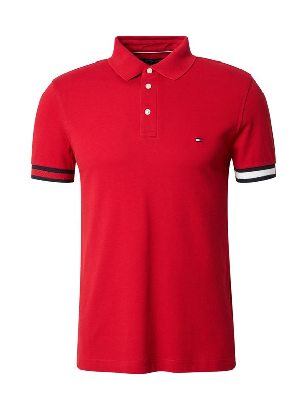 TOMMY HILFIGER TOMMY HILFIGER Majica  morsko plava / crvena / bijela