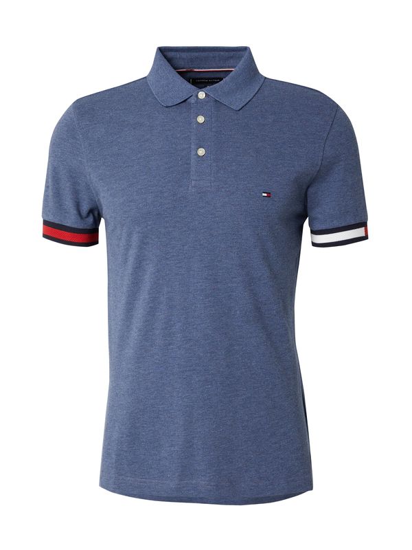 TOMMY HILFIGER TOMMY HILFIGER Majica  morsko plava / opal / crvena / bijela