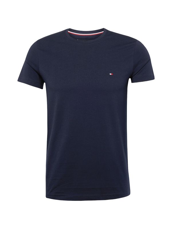 TOMMY HILFIGER TOMMY HILFIGER Majica  noćno plava / crvena / bijela