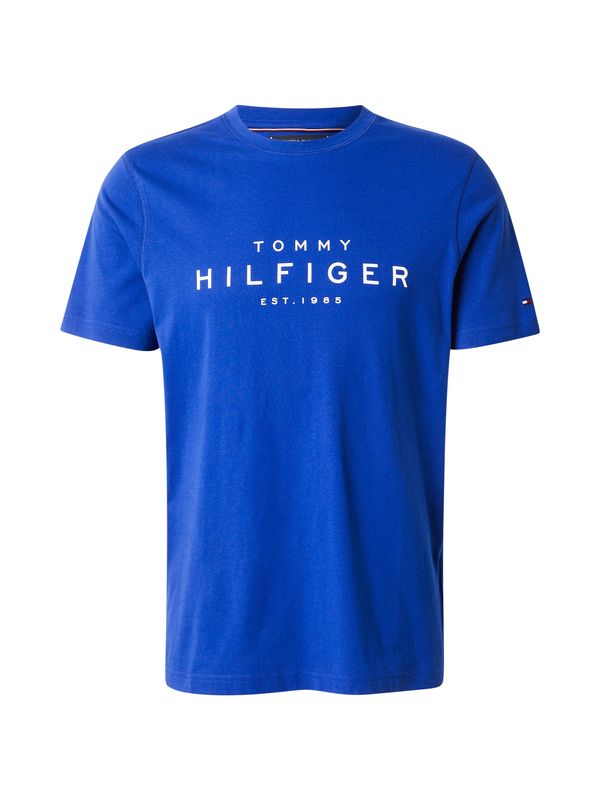 TOMMY HILFIGER TOMMY HILFIGER Majica  plava / bijela