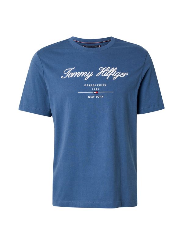 TOMMY HILFIGER TOMMY HILFIGER Majica  plava / mornarsko plava / crvena / bijela