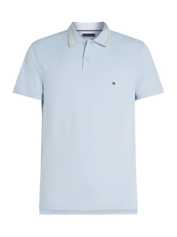 TOMMY HILFIGER TOMMY HILFIGER Majica  svijetloplava / zlatno žuta / bijela