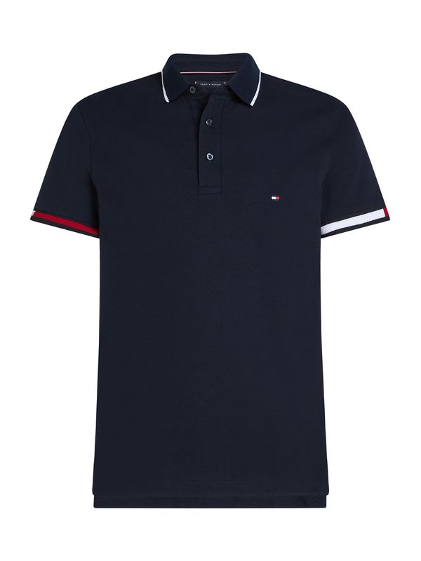 TOMMY HILFIGER TOMMY HILFIGER Majica  tamno plava / crvena / bijela