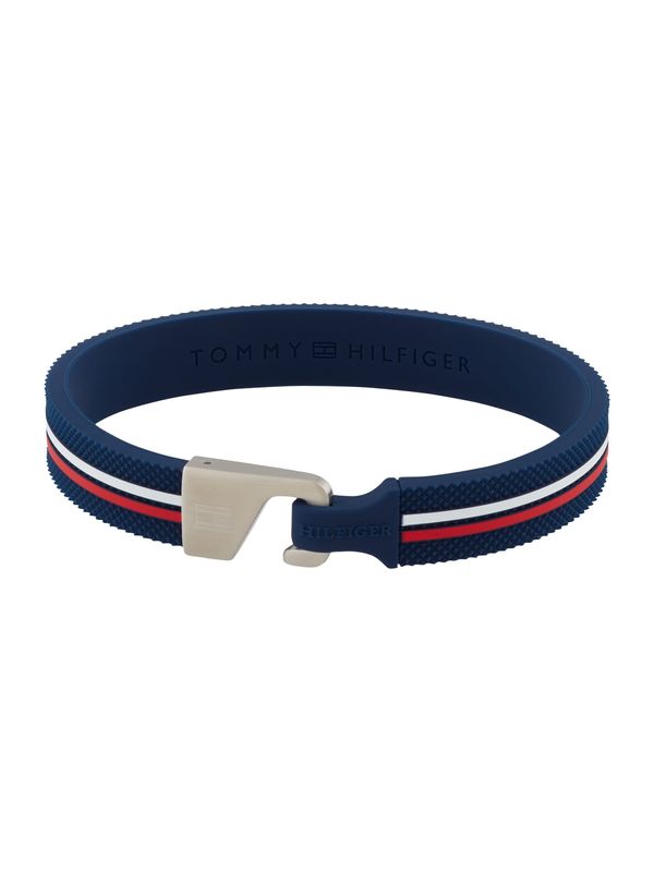 TOMMY HILFIGER TOMMY HILFIGER Narukvica 'CLARK'  tamno plava / crvena / bijela