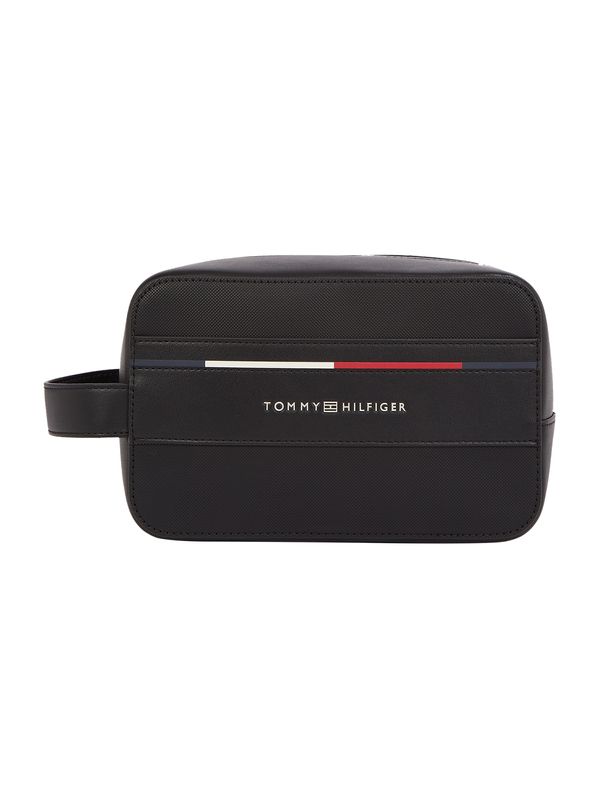 TOMMY HILFIGER TOMMY HILFIGER Neseser 'FOUNDATION'  mornarsko plava / rubin crvena / crna / bijela