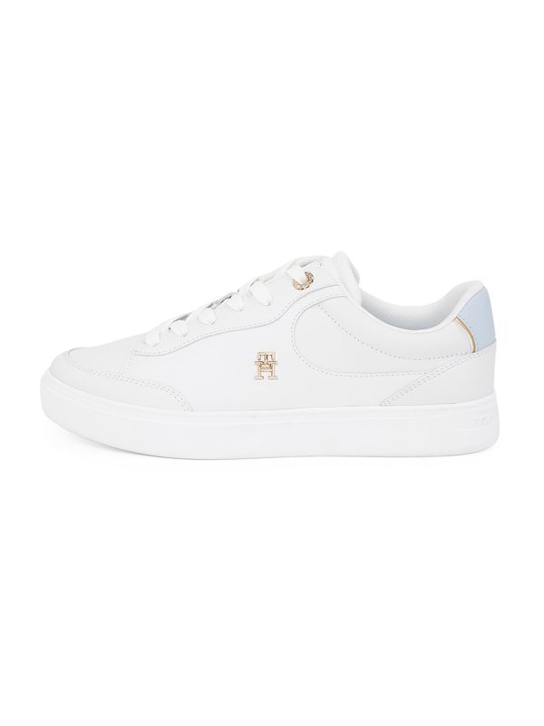 TOMMY HILFIGER TOMMY HILFIGER Niske tenisice 'Essential Chic Court'  bijela