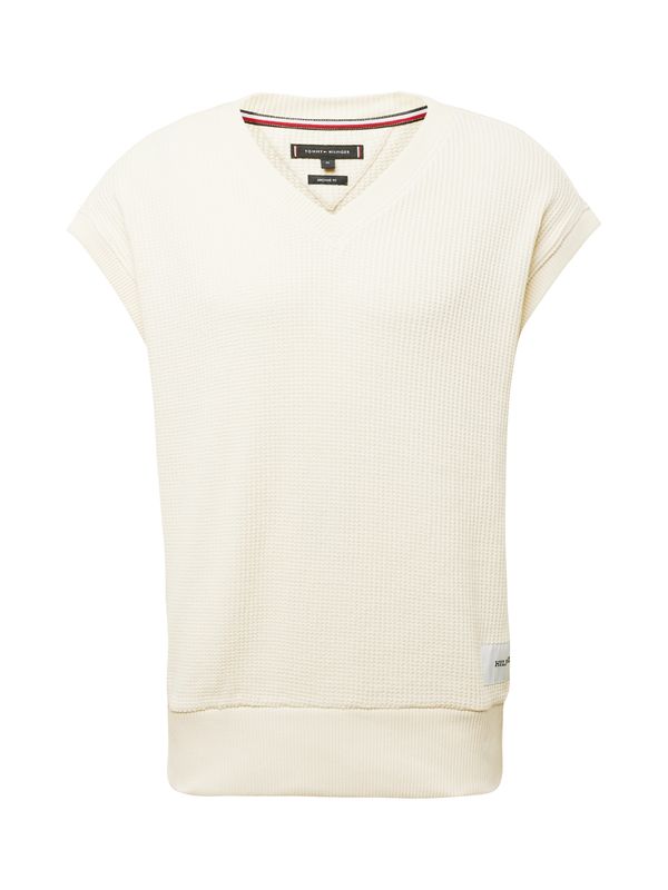 TOMMY HILFIGER TOMMY HILFIGER Pleteni prsluk  bež