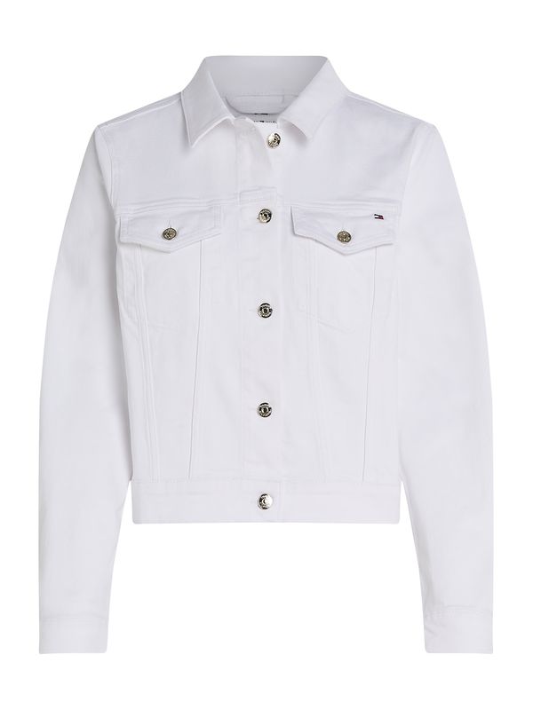 TOMMY HILFIGER TOMMY HILFIGER Prijelazna jakna  bijeli traper