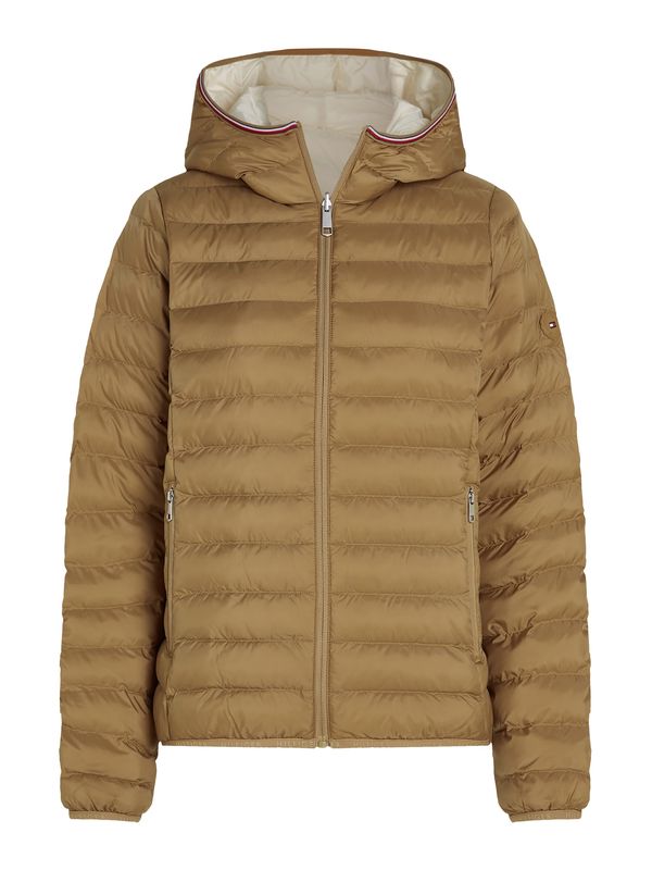 TOMMY HILFIGER TOMMY HILFIGER Prijelazna jakna  boja devine dlake (camel) / svijetlobež