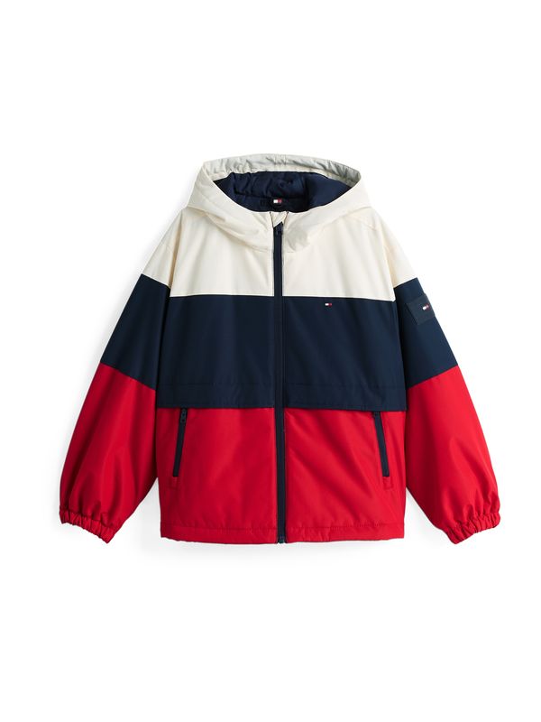 TOMMY HILFIGER TOMMY HILFIGER Prijelazna jakna  mornarsko plava / crvena / bijela