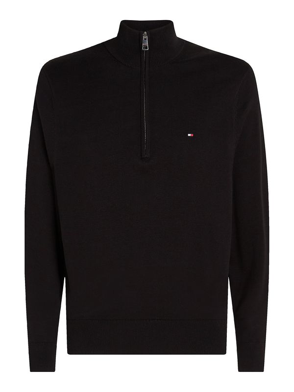TOMMY HILFIGER TOMMY HILFIGER Pulover 'ESSENTIAL'  crvena / crna / bijela