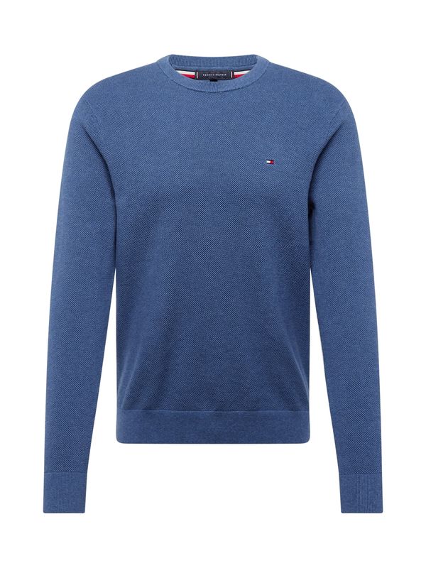 TOMMY HILFIGER TOMMY HILFIGER Pulover 'ESSENTIAL'  safirno plava