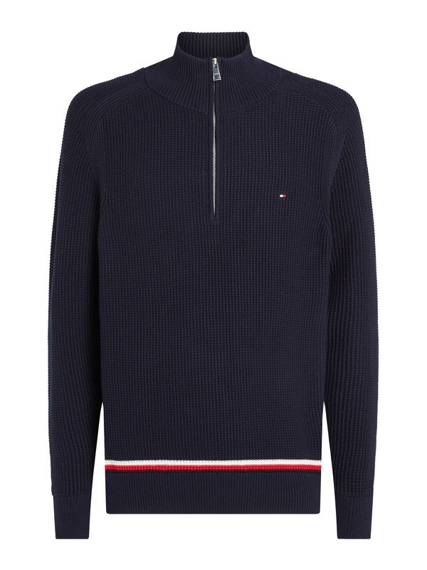 TOMMY HILFIGER TOMMY HILFIGER Pulover  morsko plava / crvena / bijela