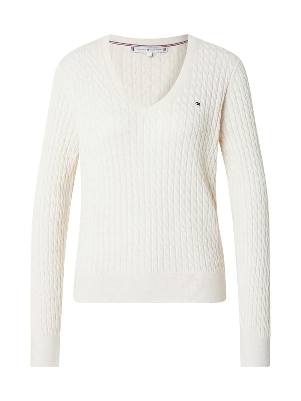 TOMMY HILFIGER TOMMY HILFIGER Pulover  svijetlobež
