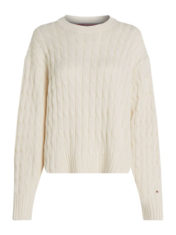 TOMMY HILFIGER TOMMY HILFIGER Pulover  svijetložuta