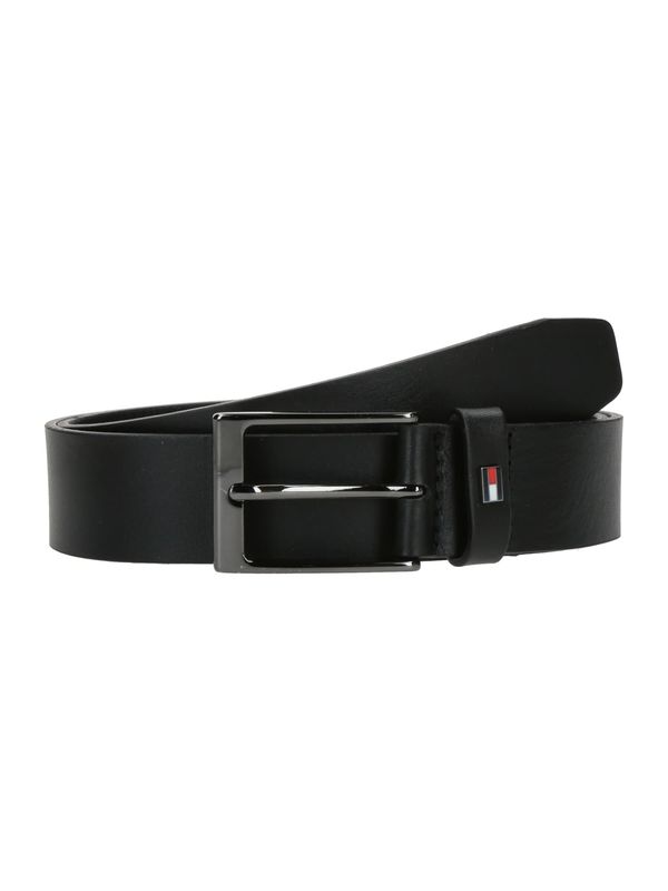 TOMMY HILFIGER TOMMY HILFIGER Remen 'LAYTON'  crna / srebro