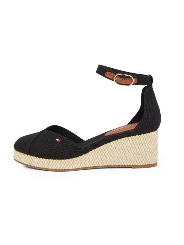 TOMMY HILFIGER TOMMY HILFIGER Sandale s remenčićima  crna