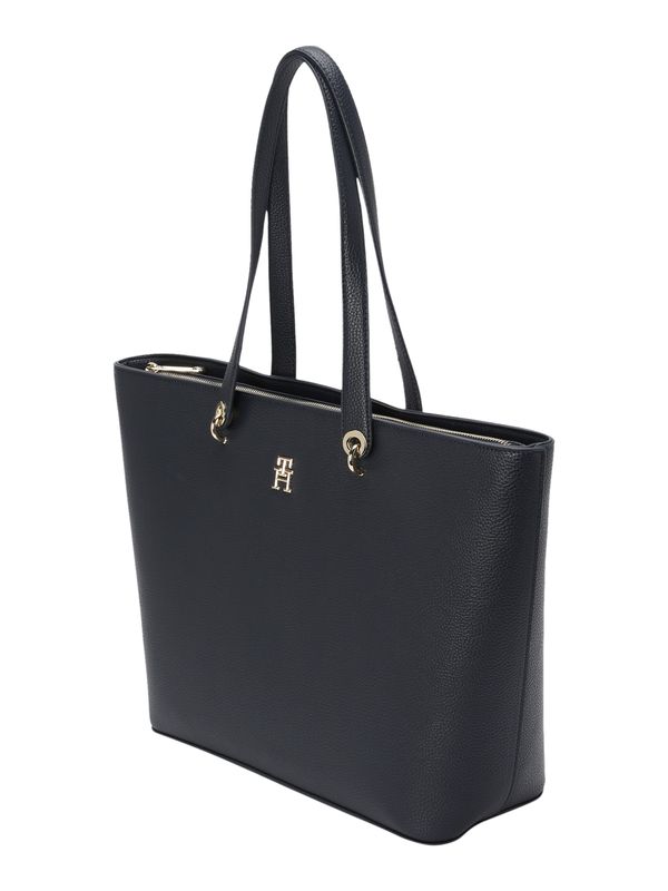 TOMMY HILFIGER TOMMY HILFIGER Shopper torba  noćno plava / zlatna