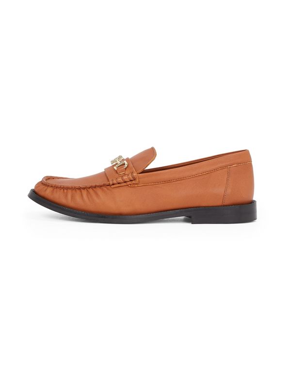 TOMMY HILFIGER TOMMY HILFIGER Slip On cipele  konjak / zlatna