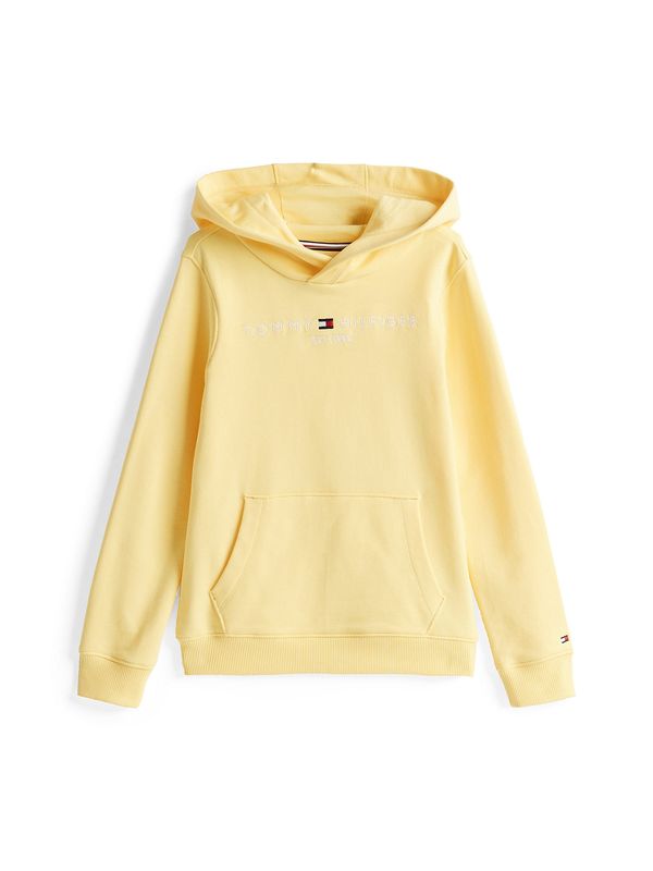 TOMMY HILFIGER TOMMY HILFIGER Sweater majica 'Essential'  mornarsko plava / žuta / crvena / bijela