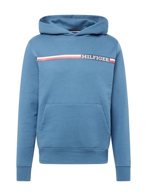 TOMMY HILFIGER TOMMY HILFIGER Sweater majica  morsko plava / mornarsko plava / crvena / prljavo bijela