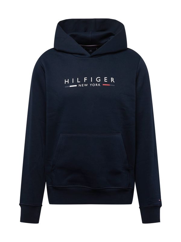 TOMMY HILFIGER TOMMY HILFIGER Sweater majica 'NEW YORK'  mornarsko plava / crvena / bijela
